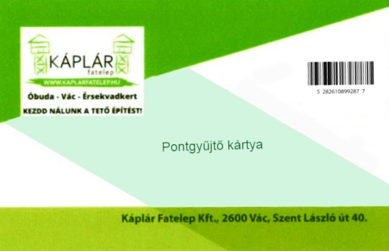 Pontgyűjtés vásárlással